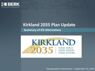 Kirkland 2035 Plan Update