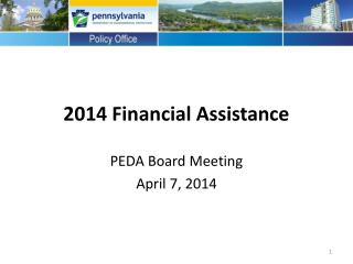 2014 Financial Assistance