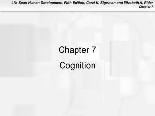 Chapter 7 Cognition