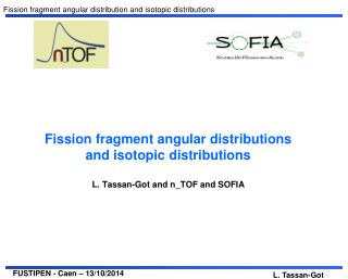 232 Th fission fragment angular distribution (FFAD)