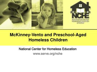 McKinney-Vento and Preschool-Aged Homeless Children