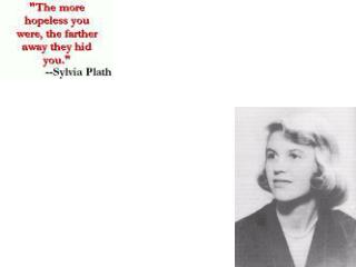 &quot;I am myself. That is not enough.&quot; -&quot;The Jailer,&quot; Sylvia Plath