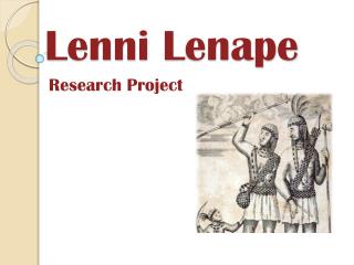 Lenni Lenape
