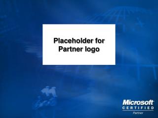 Placeholder for Partner logo