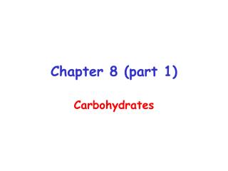 Chapter 8 (part 1)