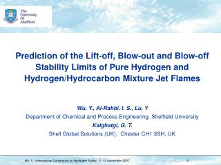 Pure Hydrogen Jet Flames