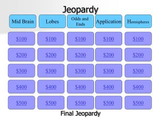 Jeopardy