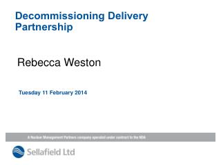 Decommissioning Delivery Partnership