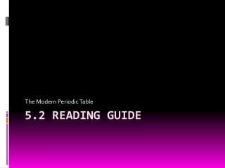 5.2 Reading Guide