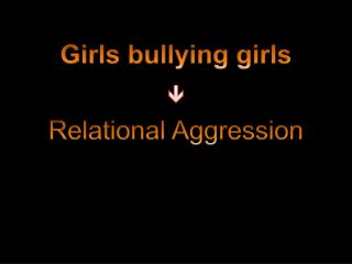Girls bullying girls