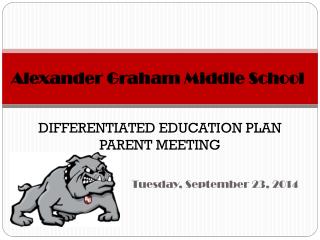 DIFFERENTIATED EDUCATION PLAN PARENT MEETING