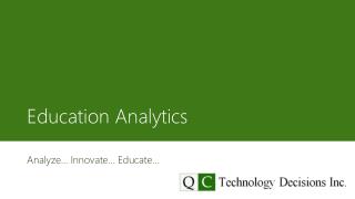 Education Analytics