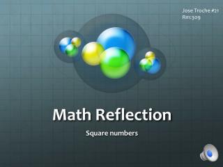 Math Reflection