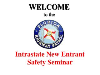 Intrastate New Entrant Safety Seminar