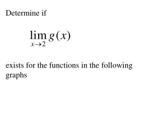 Determine if