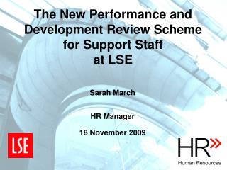 The New Performance and Development Review Scheme for Support Staff at LSE