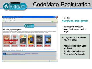 CodeMate Registration