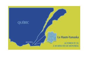 Municipalités de la MRC DE LA HAUTE-YAMASKA