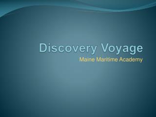 Discovery Voyage