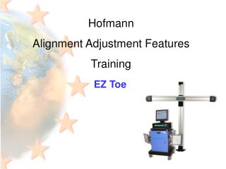 Hofmann Alignment Adjustment Features Training