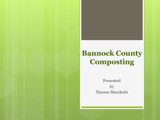 Bannock County Composting