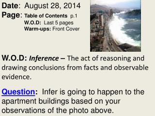 Inferences