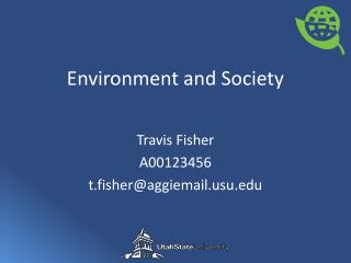 Environment and Society