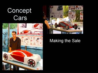 Model car presentation