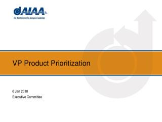 VP Product Prioritization