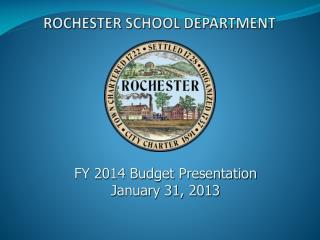 ROCHESTER SCHOOL DEPARTMENT