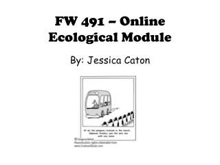 FW 491 – Online Ecological Module