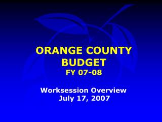 FY 07-08 Budget