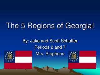 The 5 Regions of Georgia!