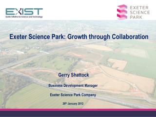 Exeter Science Park: Growth through Collaboration