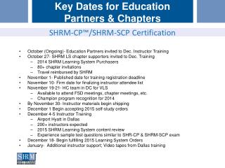 SHRM-CP™ /SHRM-SCP Certification
