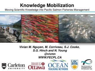 Knowledge Mobilization Moving Scientific Knowledge into Pacific Salmon Fisheries Management