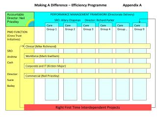 PERFORMANCE MANAGEMENT FRAMEWORK (Directorate Delivery)