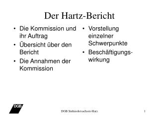 Der Hartz-Bericht