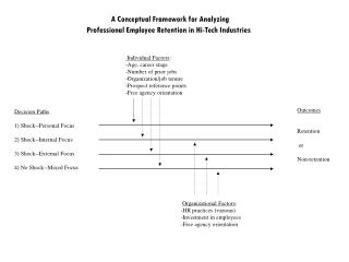 A Conceptual Framework for Analyzing Professional Employee Retention in Hi-Tech Industries