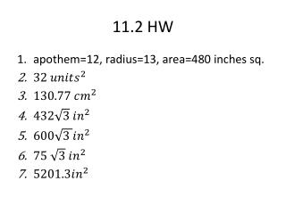 11.2 HW