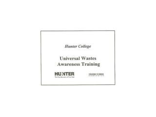 hc universal waste training
