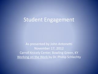 Student Engagement