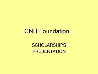 CNH Foundation