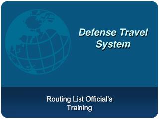 defense travel system certificate