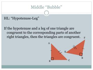 Middle “Bubble”