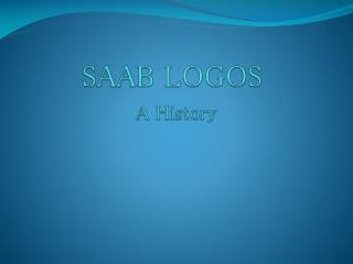 SAAB LOGOS A History