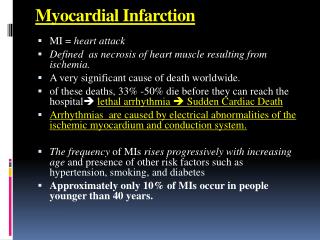 Myocardial Infarction