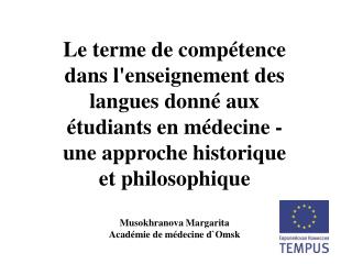 Raisons historiques et philosophiques : L `emploi répandu des mots empruntés dans le discours .