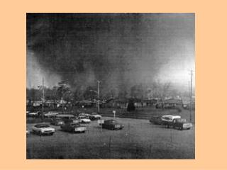 The Fujita Scale F0 Gale tornado 40-72 mph Some damage to chimneys; breaks branches off trees;
