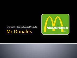 Mc Donalds